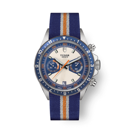 TUDOR HERITAGE CHRONO BLUE...