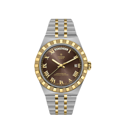 TUDOR Royal Calibre Manufacture MT5633 Boîtier en acier et or jaune, 40 mm