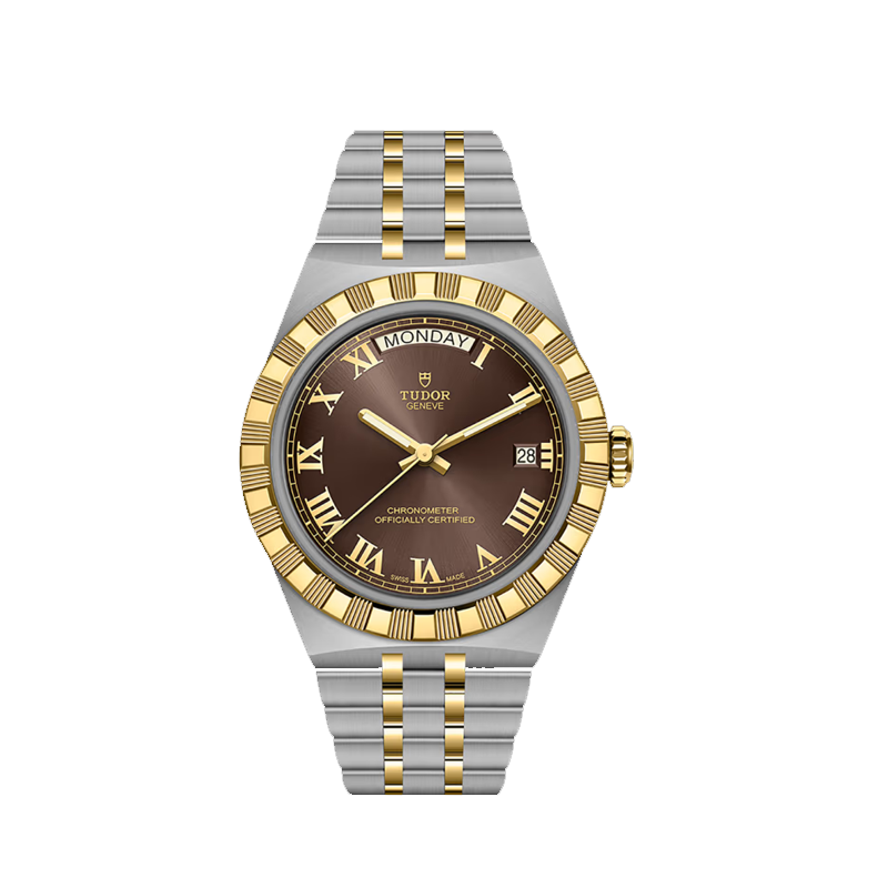 TUDOR Royal Calibre Manufacture MT5633 Boîtier en acier et or jaune, 40 mm