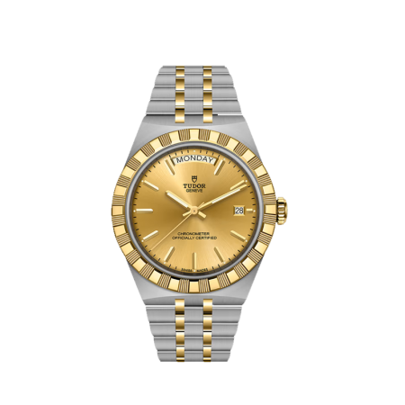 TUDOR Royal Calibre Manufacture MT5633 Boîtier en acier et or jaune, 40 mm