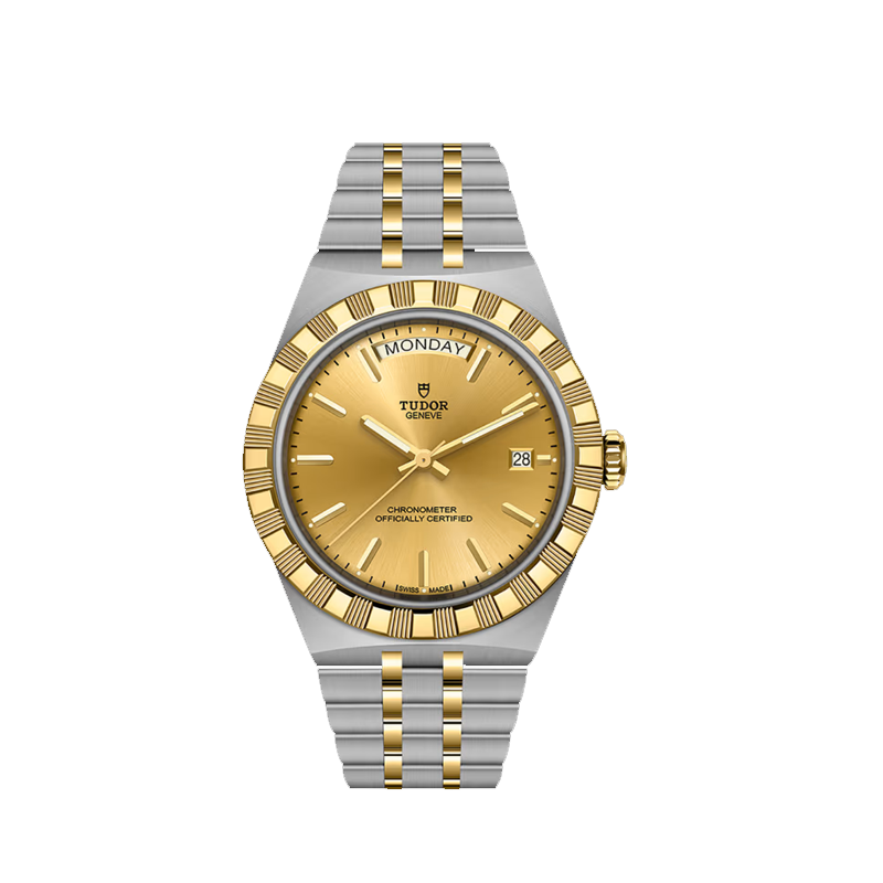 TUDOR Royal Calibre Manufacture MT5633 Boîtier en acier et or jaune, 40 mm