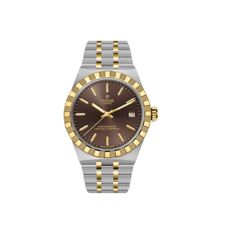 TUDOR Royal Calibre Manufacture MT5412 Boîtier en acier et or jaune, 36 mm
