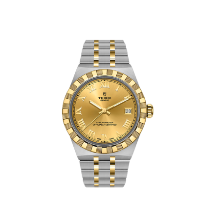 TUDOR Royal Calibre Manufacture MT5412 Boîtier en acier et or jaune, 36 mm