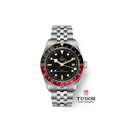 Black Bay 58 GMT Calibre Manufacture MT5450-U Boîtier en acier, 39 mm
