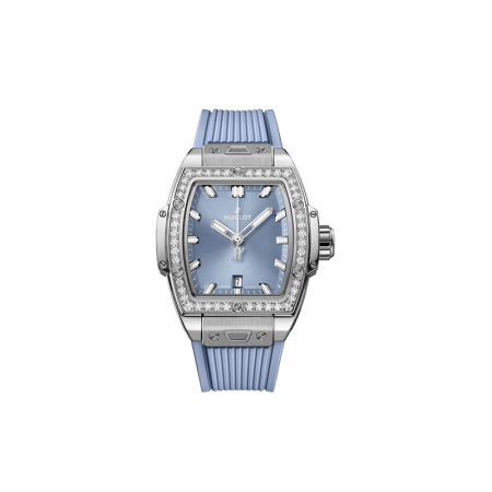Spirit of Big Bang Steel Coal Blue Diamonds 32MM