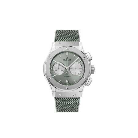 Classic Fusion Chronograph Titanium Sage Green 45MM