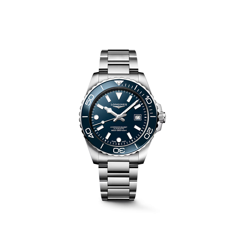 HYDROCONQUEST- Montre automatique, Ø 42.00 mm, acier inoxydable