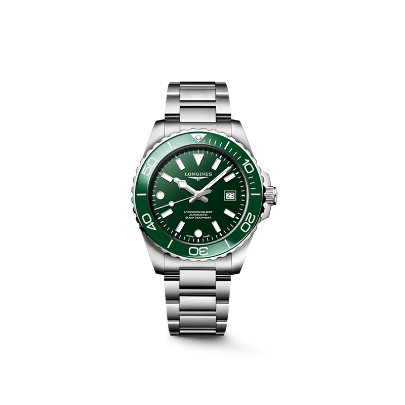 HYDROCONQUEST- Montre automatique, Ø 42.00 mm, acier inoxydable