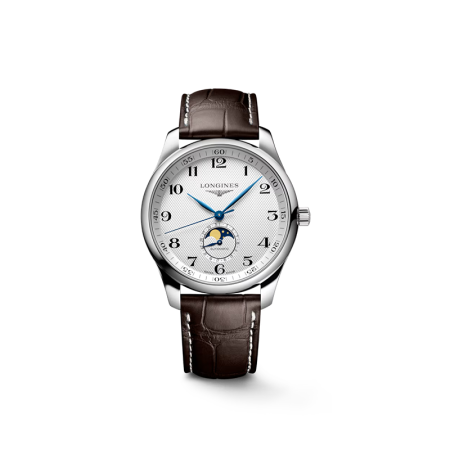 LONGINES MASTER COLLECTION MOONPHASE- Montre automatique, Ø 42.00 mm, acier