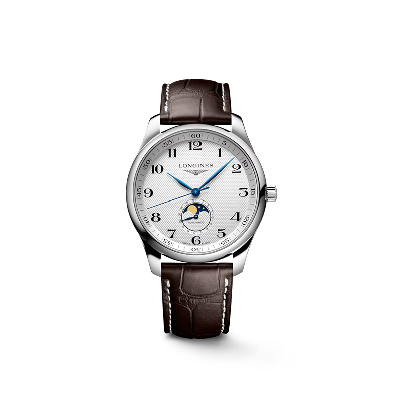 LONGINES MASTER COLLECTION MOONPHASE- Montre automatique, Ø 42.00 mm, acier