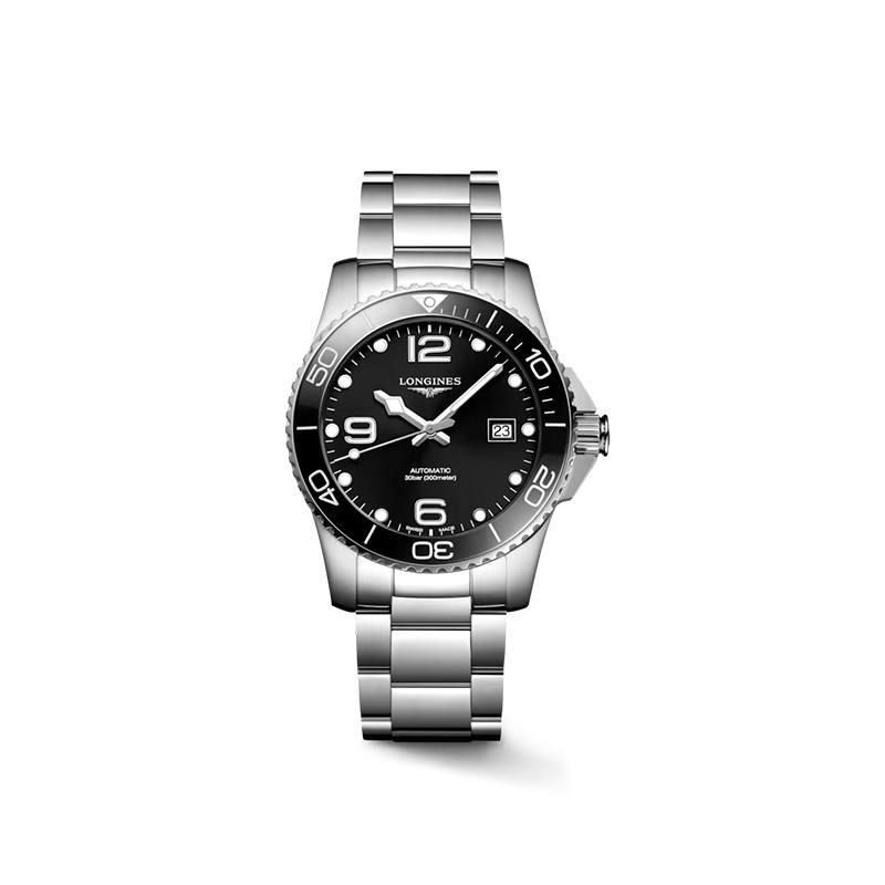 HYDROCONQUEST- Montre automatique, Ø 41.00 mm, acier inoxydable