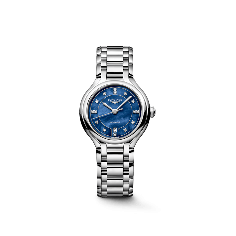 LONGINES PRIMALUNA Montre automatique, Ø 30.00 mm, acier LONGINES PRIMALUNA Montre automatique, Ø 30.00 mm, acier