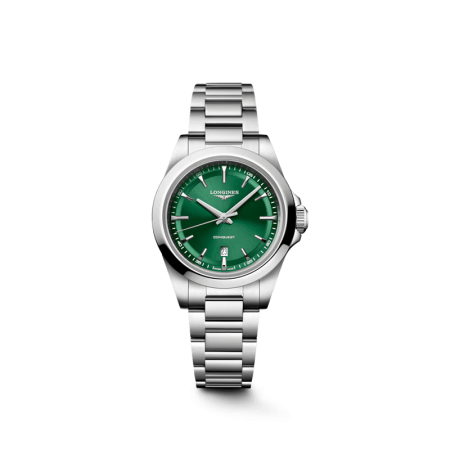 CONQUEST Montre quartz, Ø 30.00 mm, acier