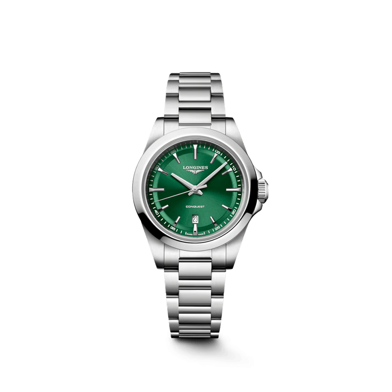CONQUEST Montre quartz, Ø 30.00 mm, acier