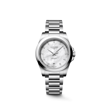 CONQUEST Montre quartz, Ø 34.00 mm, acier