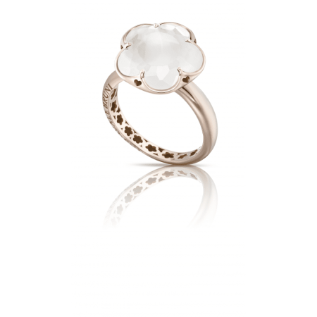 BAGUE BON TON MILKY QUARTZ