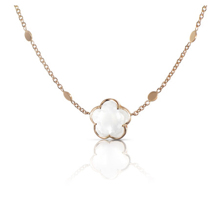 COLLIER BON TON MILKY QUARTZ