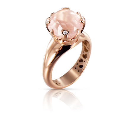 BAGUE SISSI OR ROSE &...