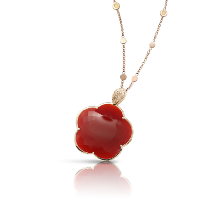 COLLIER TON JOLI OR ROSE...