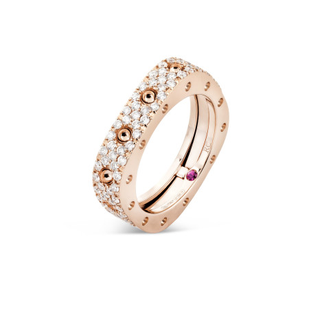 Bague Or Rose et Diamants|...