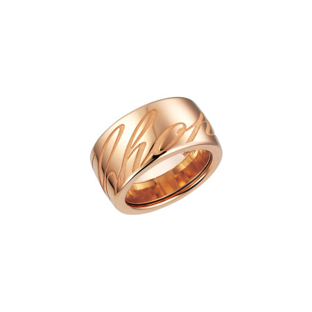 BAGUE CHOPARDISSIMO OR ROSE