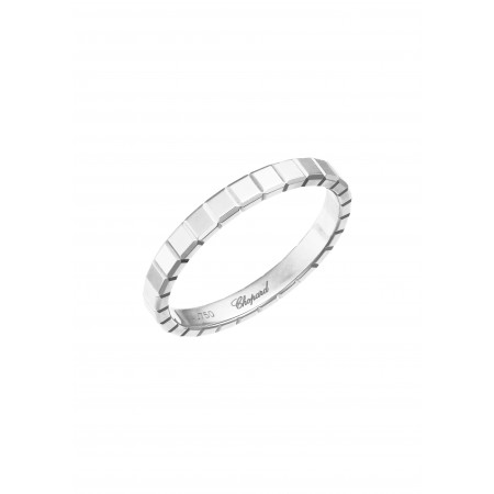 BAGUE ICE CUBE PURE OR BLANC