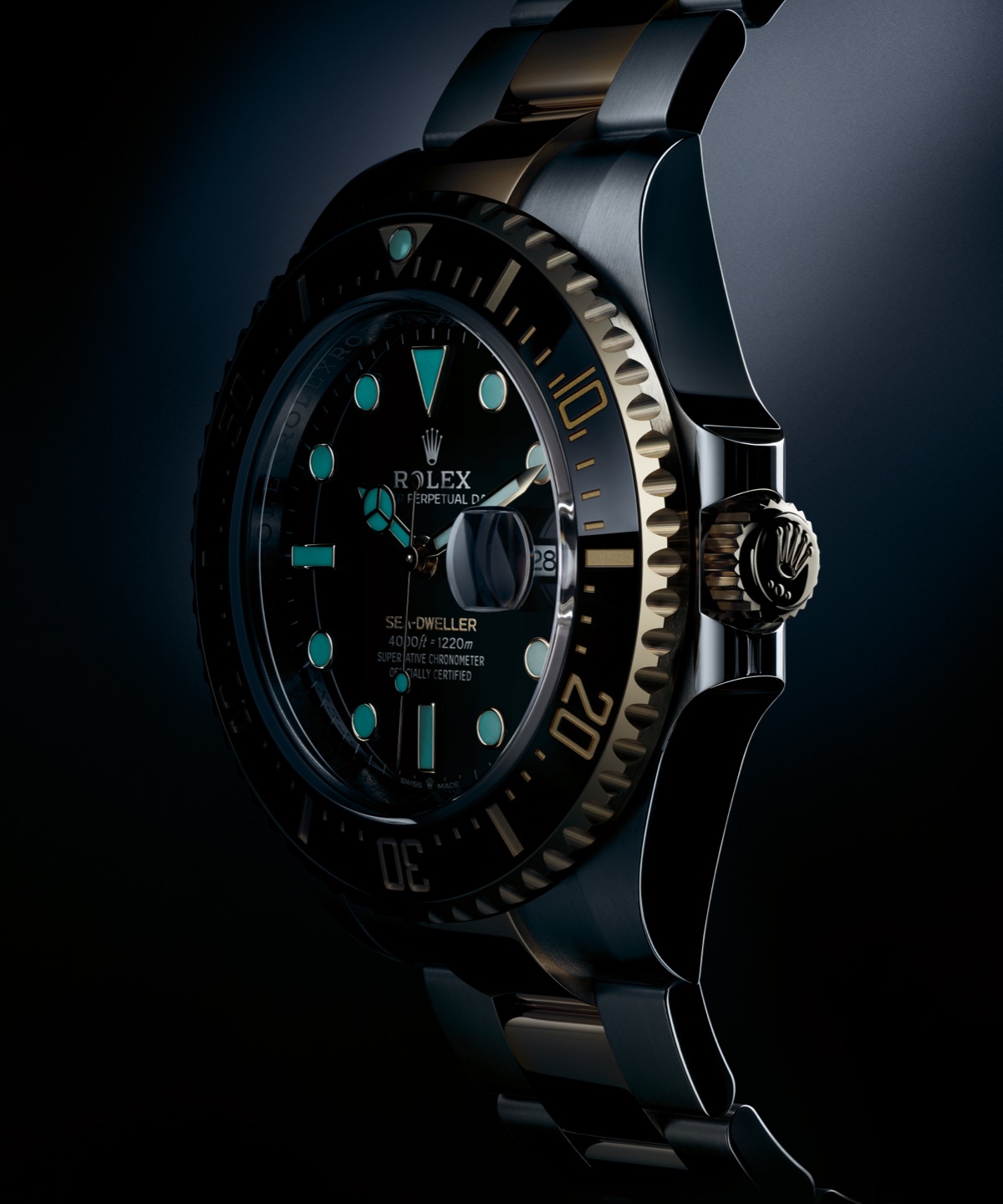 Rolex Sea Dweller Legibility