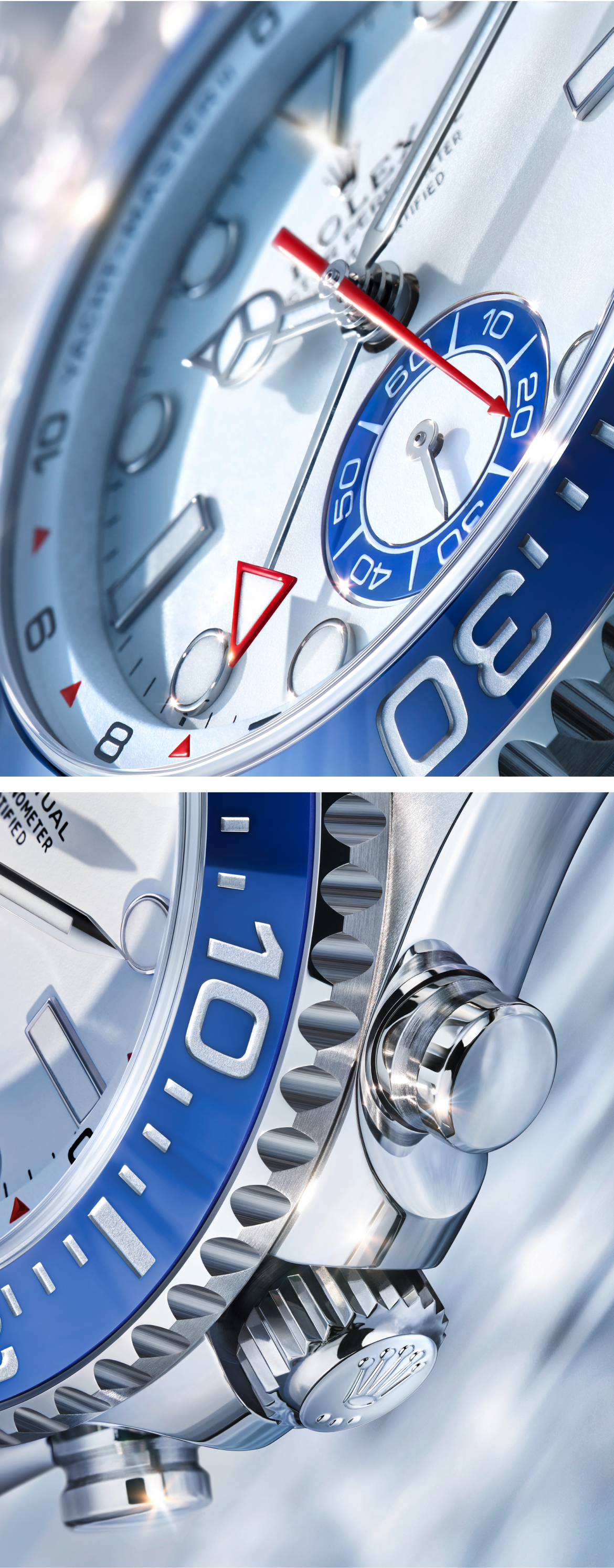 Rolex Yacht Master II countdown